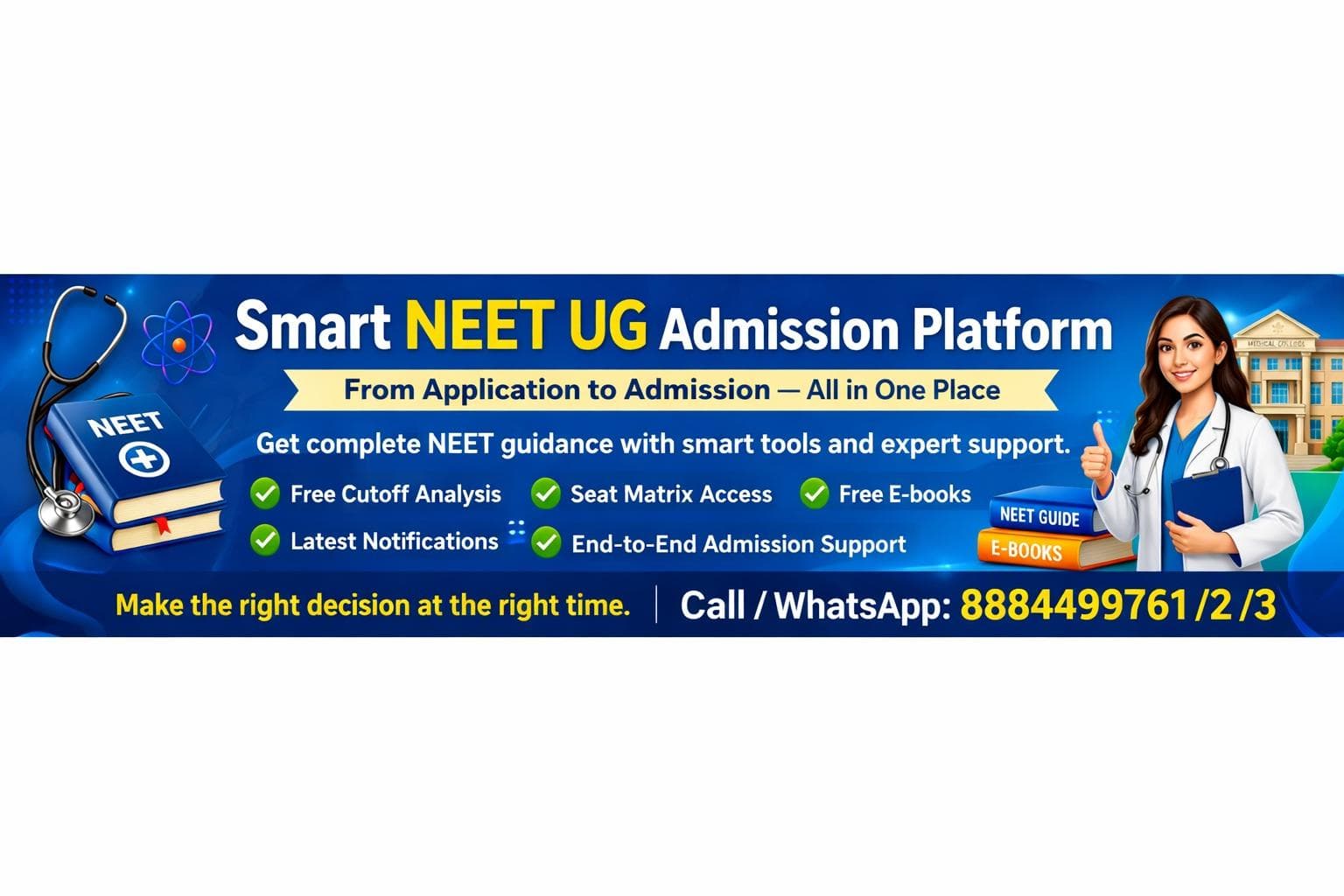 Smart Neet UG Admission Guidance